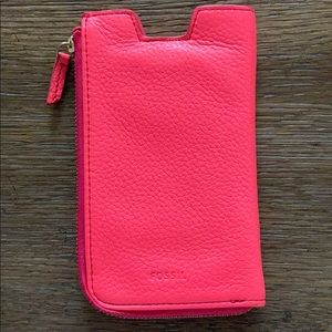 Fossil phone pouch/mini purse